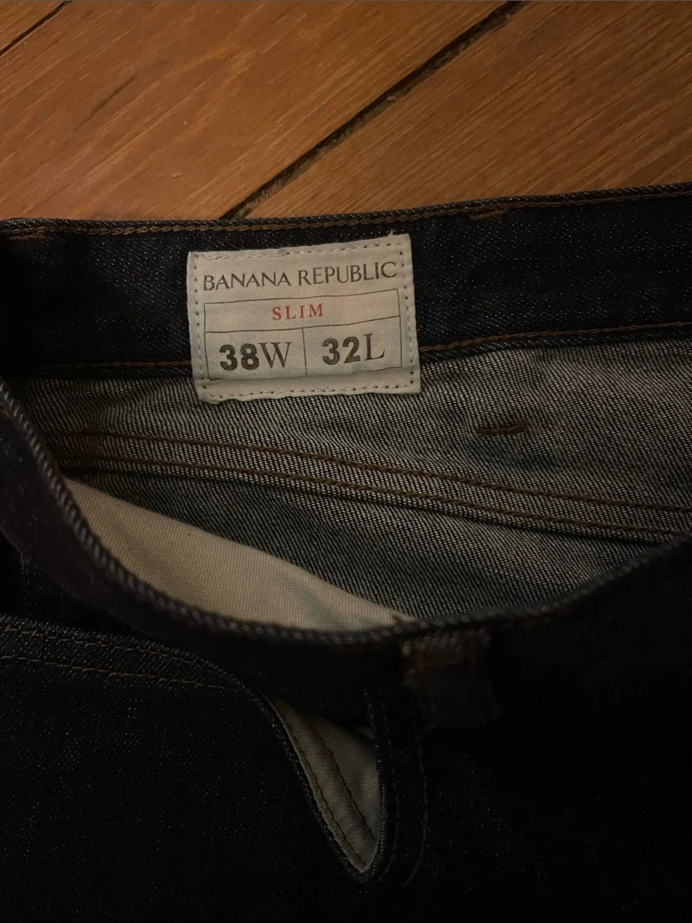 Men's dark blue  Straight-Leg Jeans